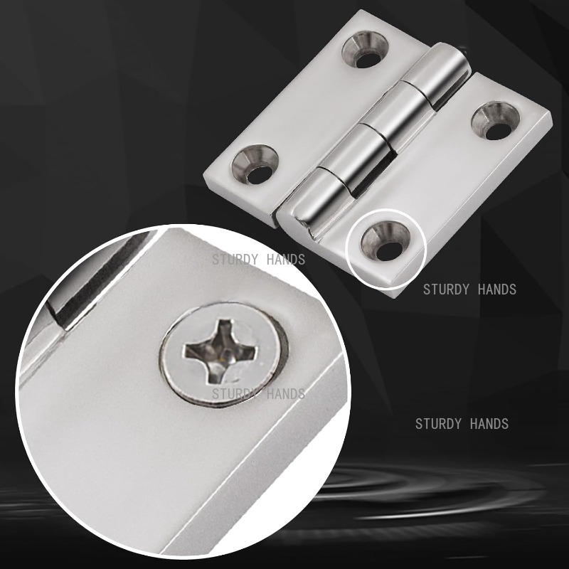 4PCS Stainless Steel Hinge, Ca - Used Furniture Hardware ulasan dan harga