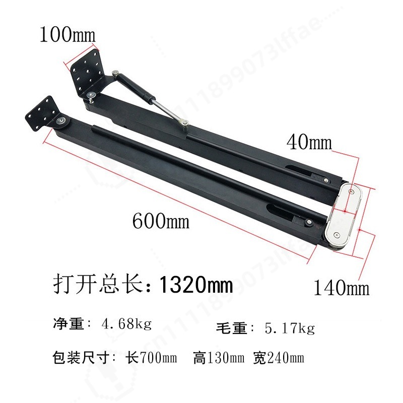 Telescopic Folding Table Hardw - Furniture And Hardware ulasan dan harga