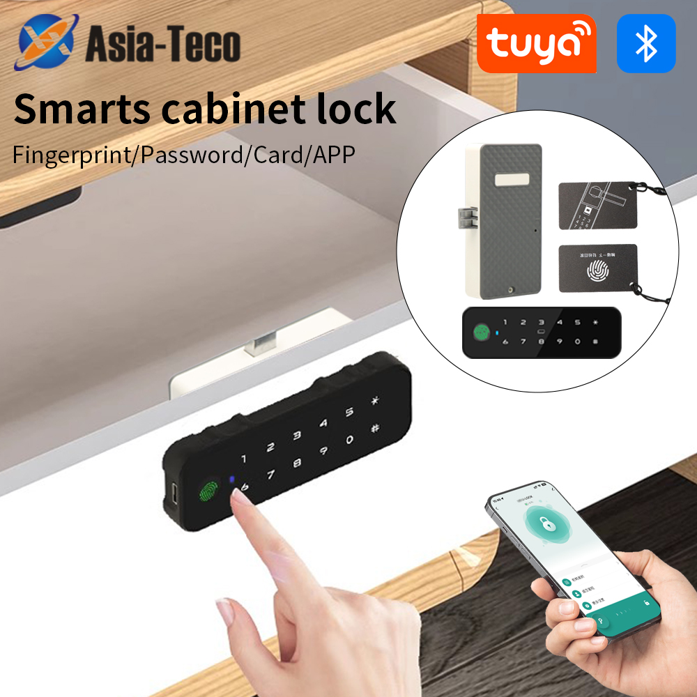 Tuya Bluetooth Smart Wood Cabi - Furniture And Hardware ulasan dan harga