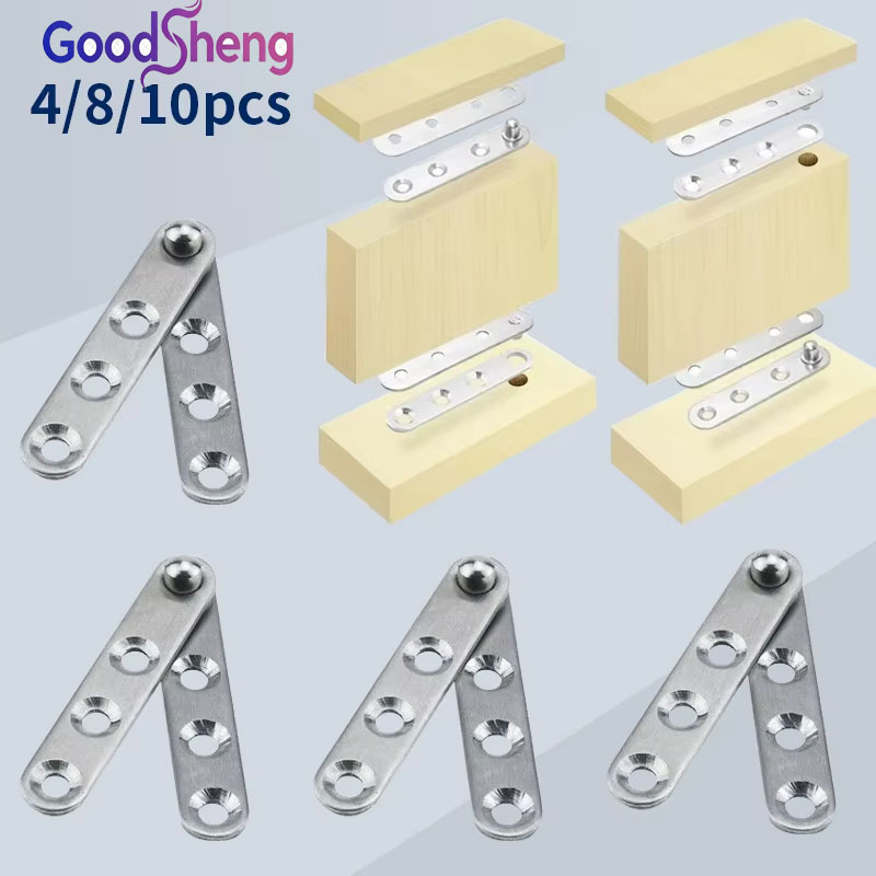 GOODSHENG 4/8/10 Pcs Rotating  - Used Furniture Hardware ulasan dan harga