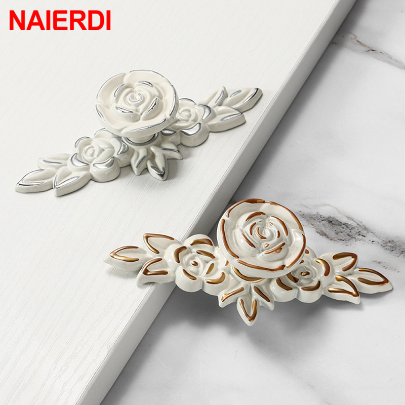 NAIERDI Bronze Door Handles Ca - Vintage Furniture Hardware Pulls ulasan dan harga
