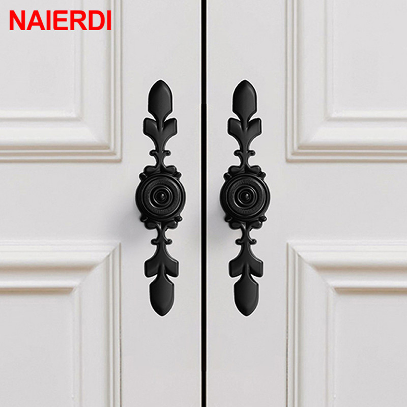 NAIERDI Bronze Door Handles Ca - Vintage Furniture Hardware Pulls ulasan dan harga