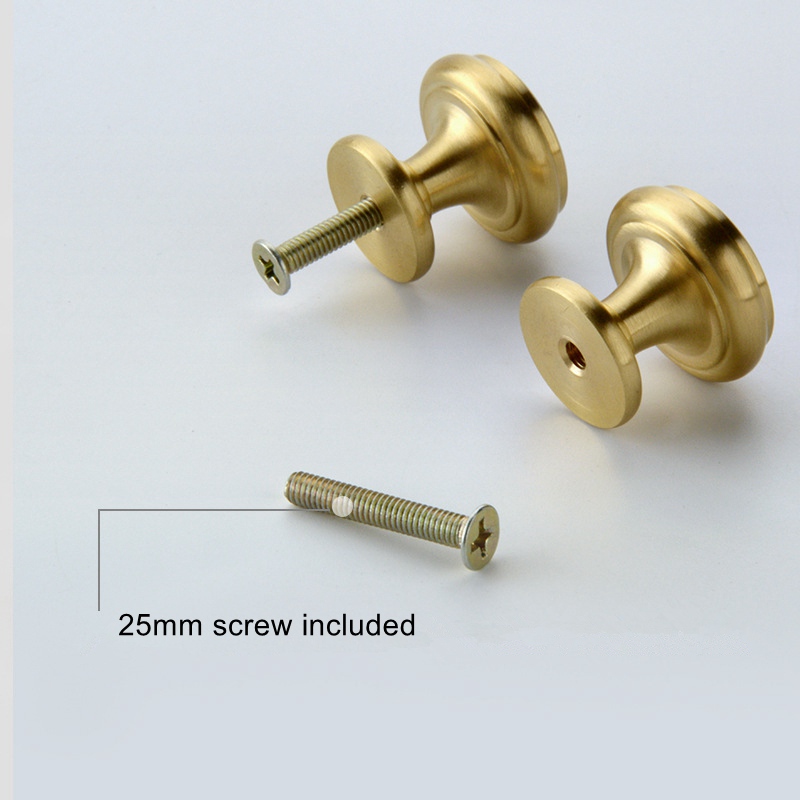 Brass Knobs Cabinet Handles Ki - Furniture Hardware Knobs ulasan dan harga