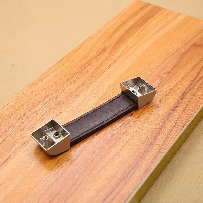 Modern High-grade Leather Hand - Vintage Furniture Hardware Pulls ulasan dan harga