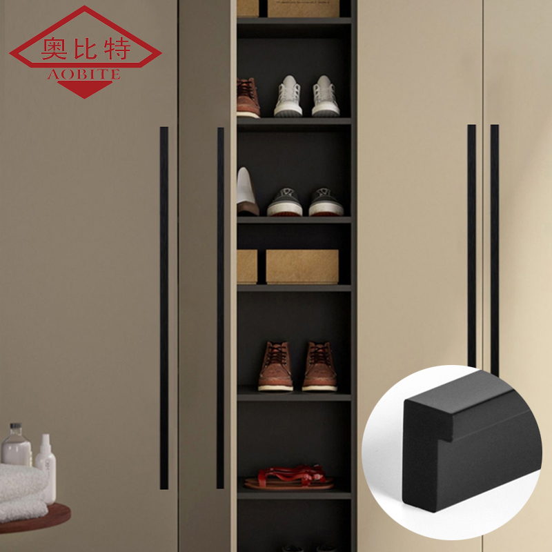 AOBITE Black Long 1200mm Wardr - Vintage Furniture Hardware Pulls ulasan dan harga