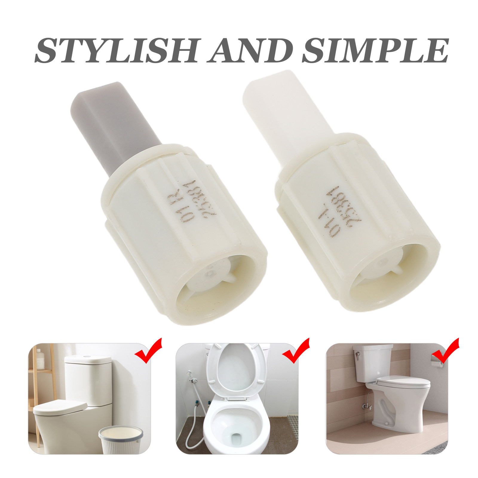4Pcs Soft Close Toilet Seat Da - Soft Close Hinge ulasan dan harga