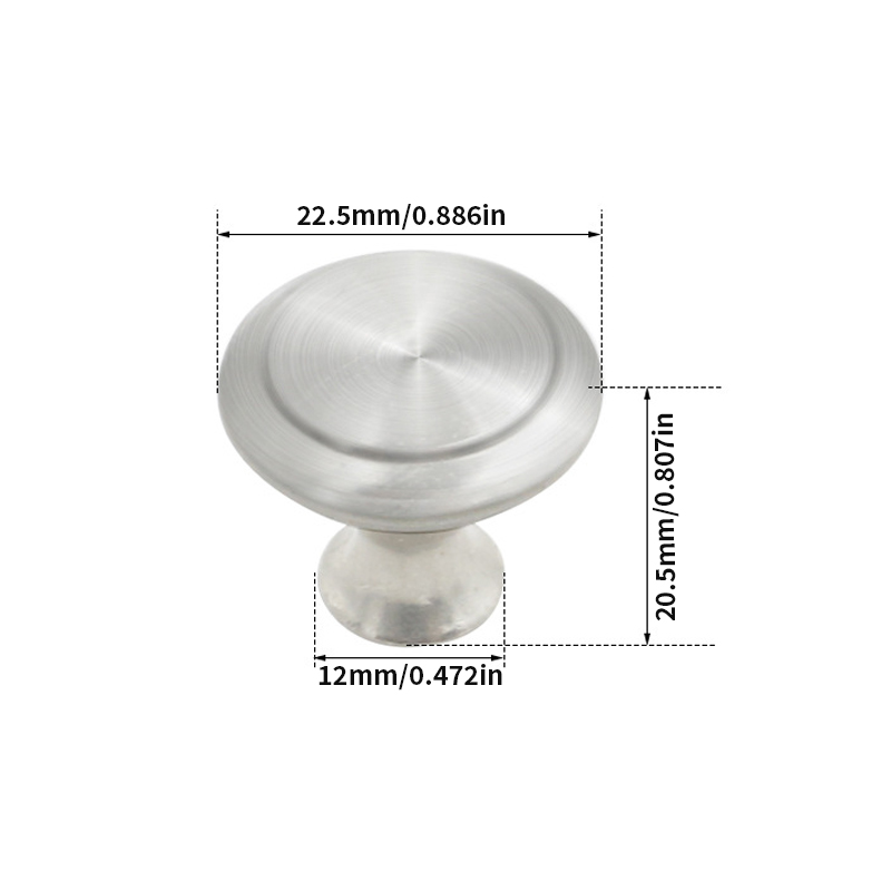 5/12pcs Drawer Handles, Circul - Used Furniture Hardware ulasan dan harga