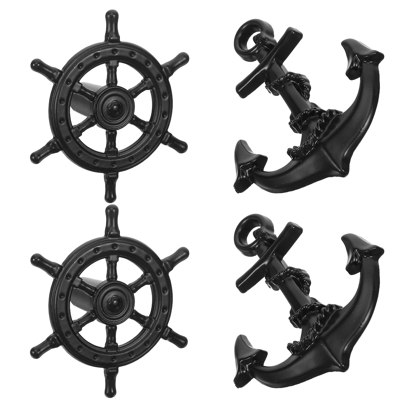 4Pcs Black Vintage Drawer Pull - Vintage Furniture Hardware Pulls ulasan dan harga