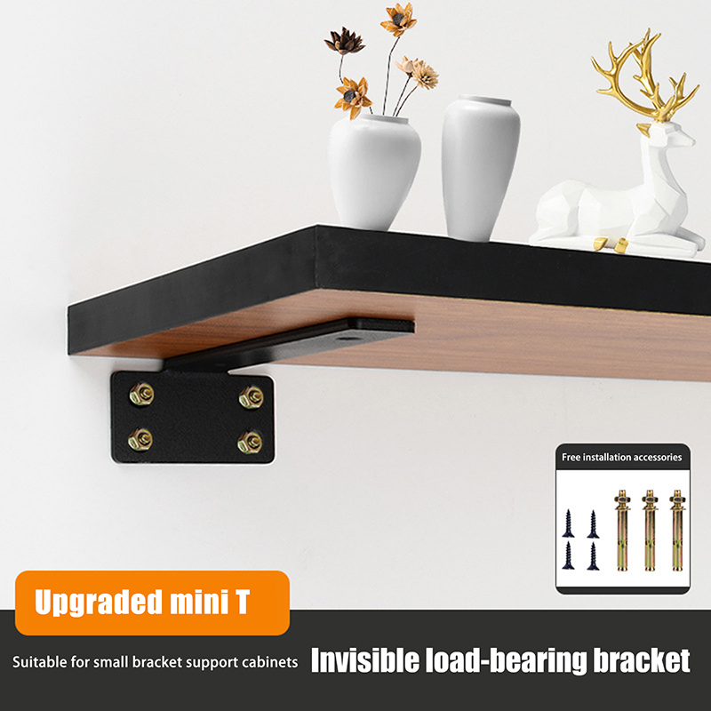 1 Set Heavy Duty Cast Iron She - Shelf Bracket Pair ulasan dan harga