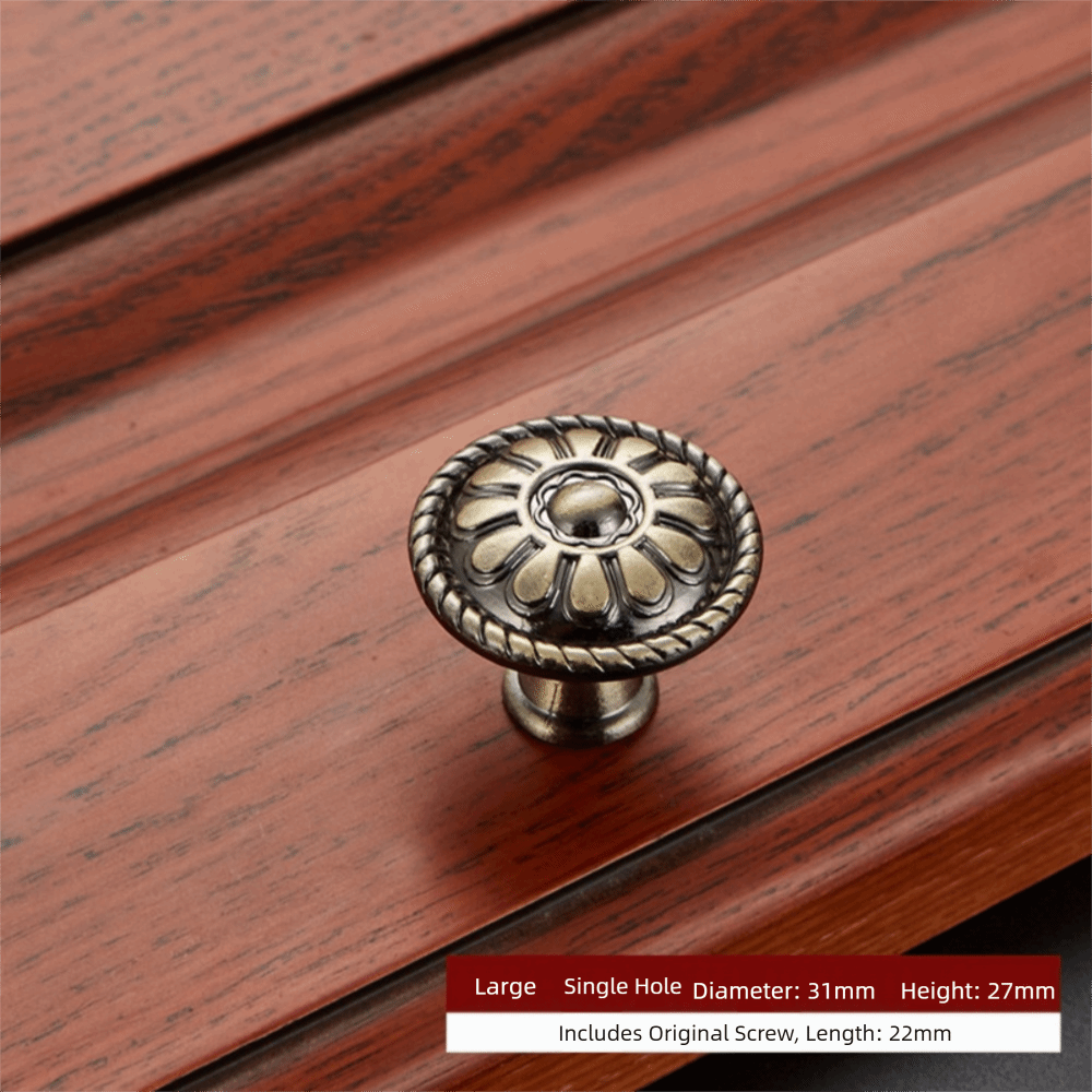 Bronze With Screw Cupboard War - Furniture Hardware Knobs ulasan dan harga