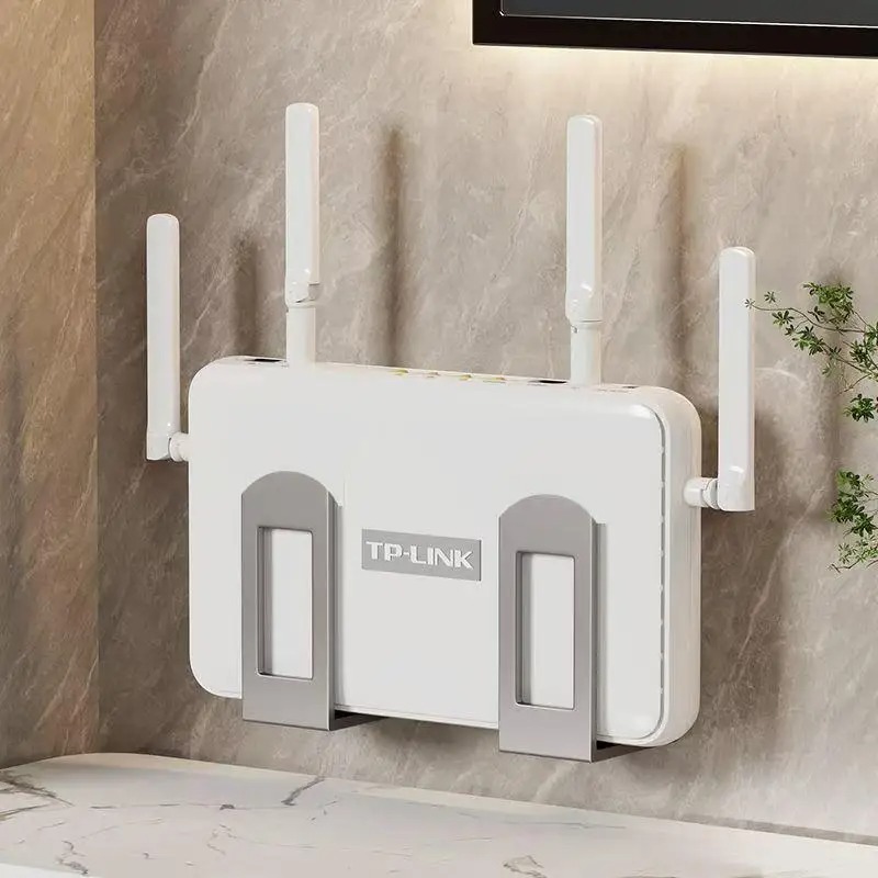 Wall-Mounted Router Set-Top Bo - Shelf Bracket Pair ulasan dan harga
