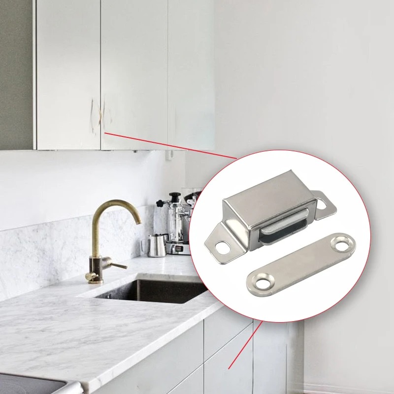 5/12/20pcs magnetic door Catch - Used Furniture Hardware ulasan dan harga