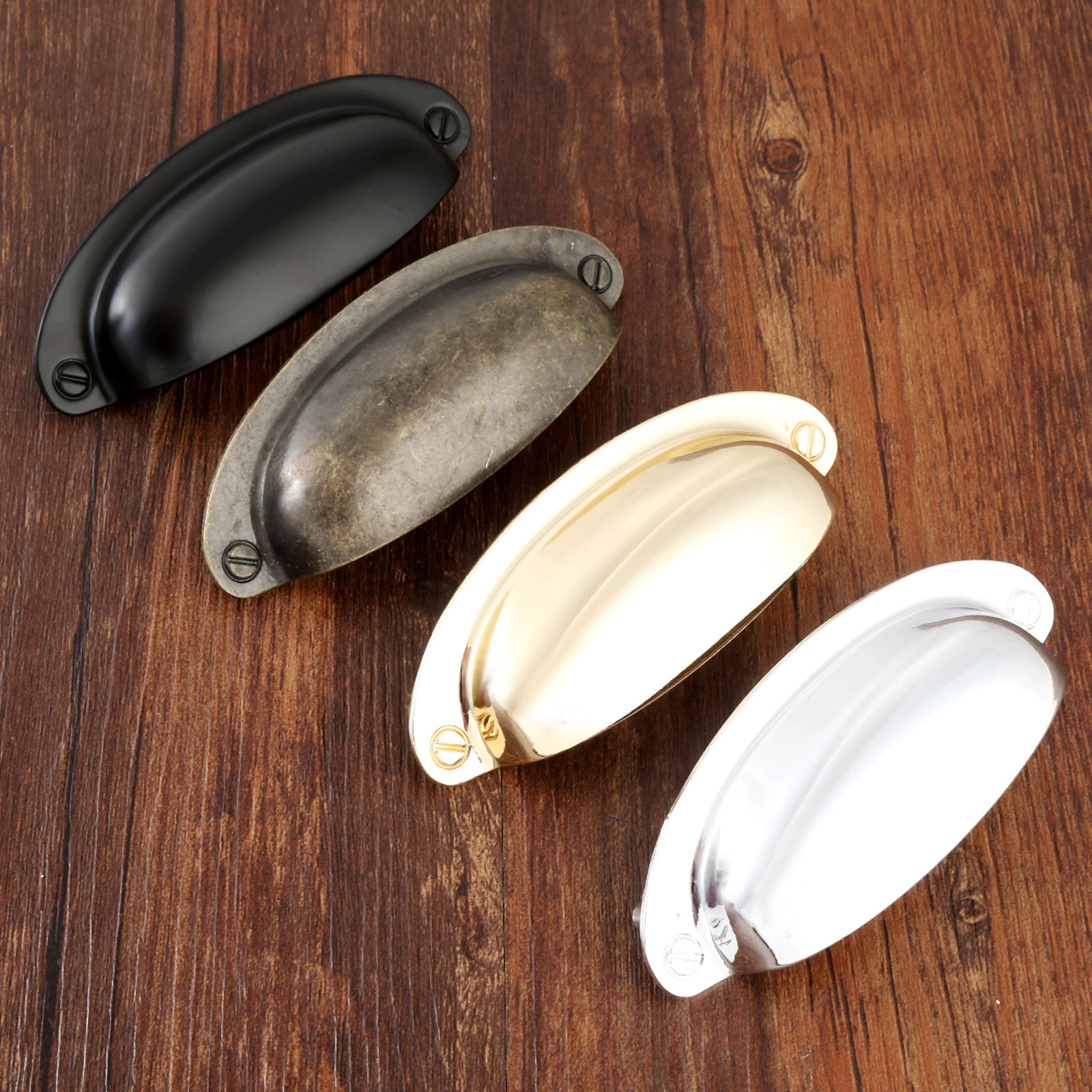 1set 108mm*40mm Shell Pull Han - Vintage Furniture Hardware Pulls ulasan dan harga