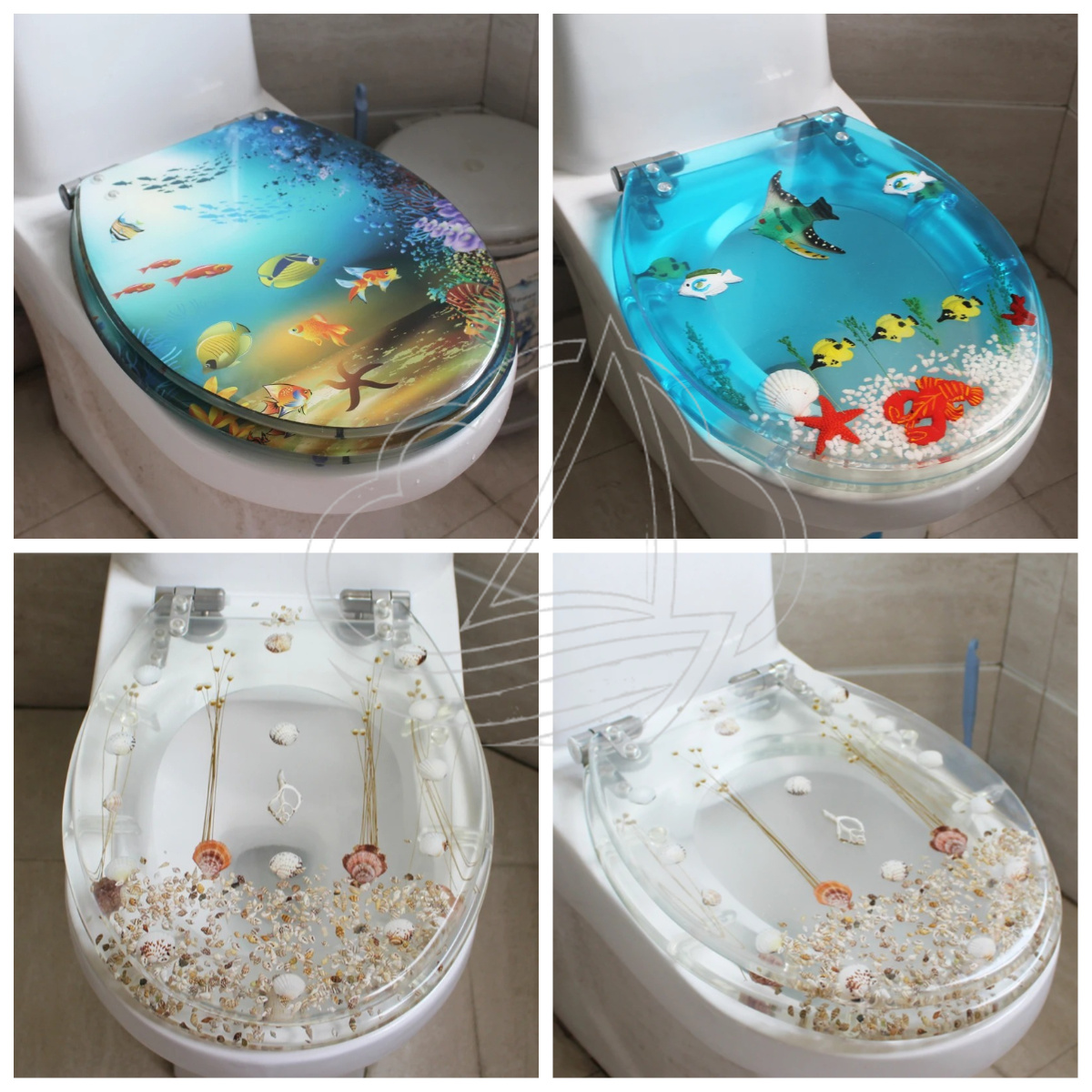 47x38cm Premium Resin Toilet S - Soft Close Hinge ulasan dan harga