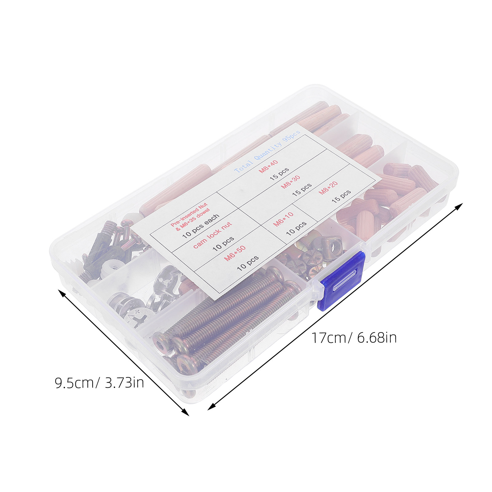 95Pcs Bunk Bed Hardware Connec - Furniture And Hardware ulasan dan harga