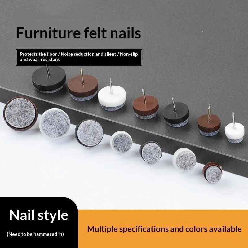 10Pcs Plastic Felt Nails Non-s - Furniture And Hardware ulasan dan harga