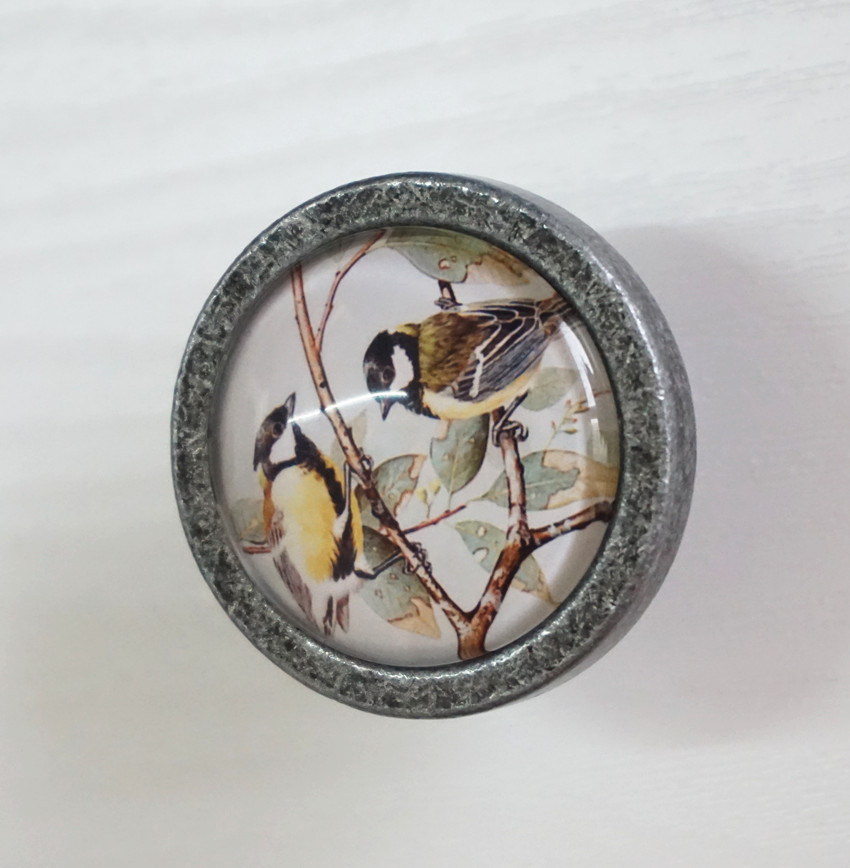 Two Birds--Drawer Knobs Vintag - Vintage Furniture Hardware Pulls ulasan dan harga